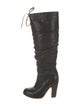 See by Chloé Leather Lace-Up Boots