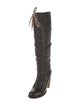 See by Chloé Leather Lace-Up Boots