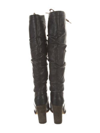 See by Chloé Leather Lace-Up Boots