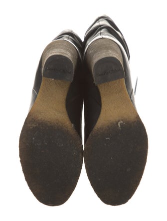 See by Chloé Leather Lace-Up Boots