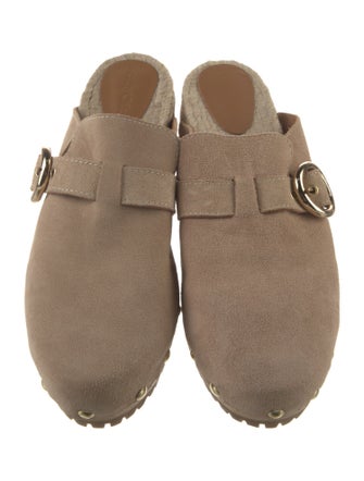 See by Chloé Suede Studded Accents Mules