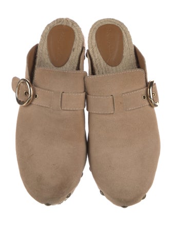 See by Chloé Suede Studded Accents Mules