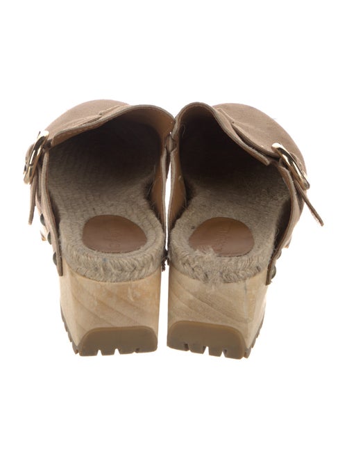 See by Chloé Suede Studded Accents Mules