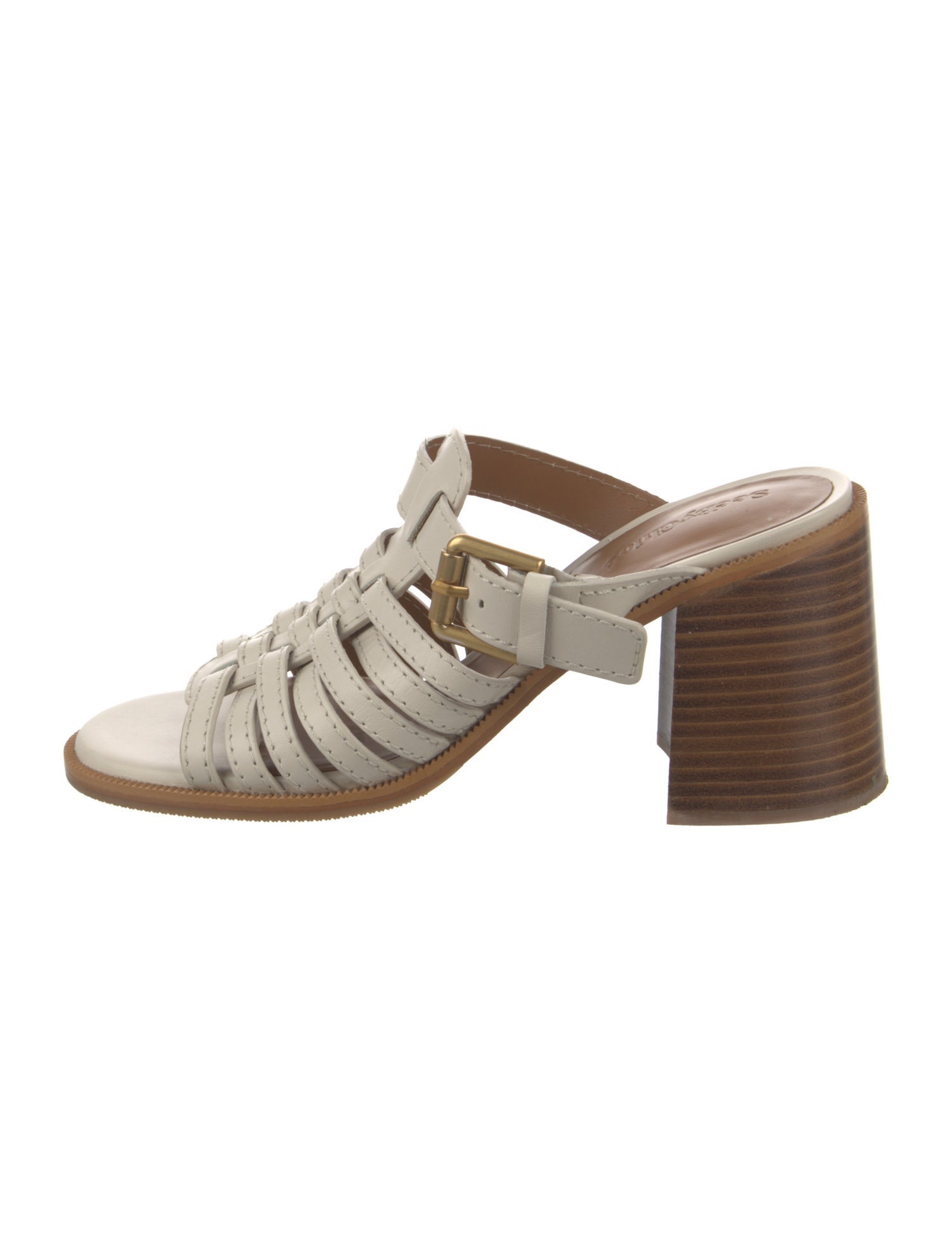 See by Chloé Leather Gladiator Sandals