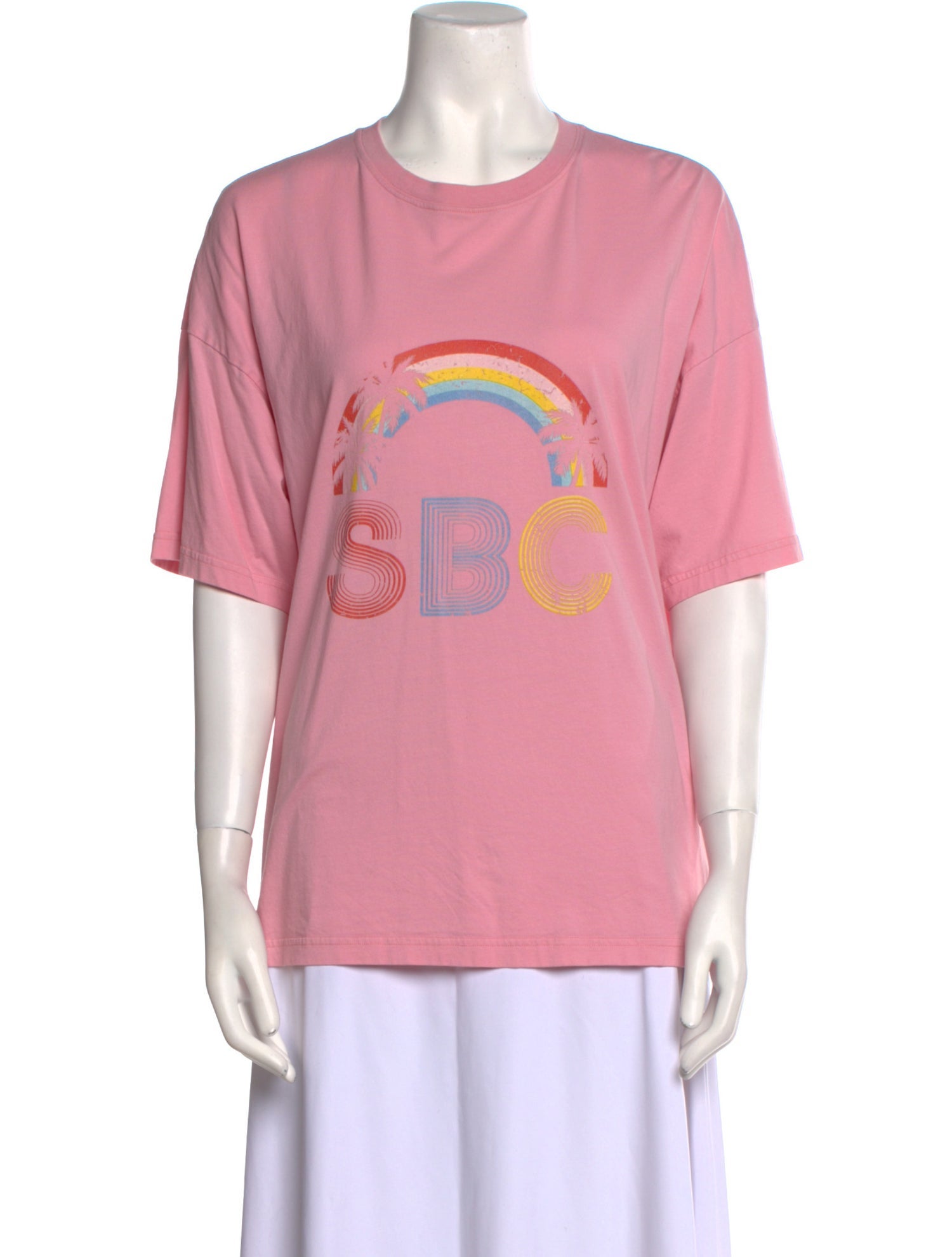 See by Chloé Graphic Print Crew Neck T-Shirt