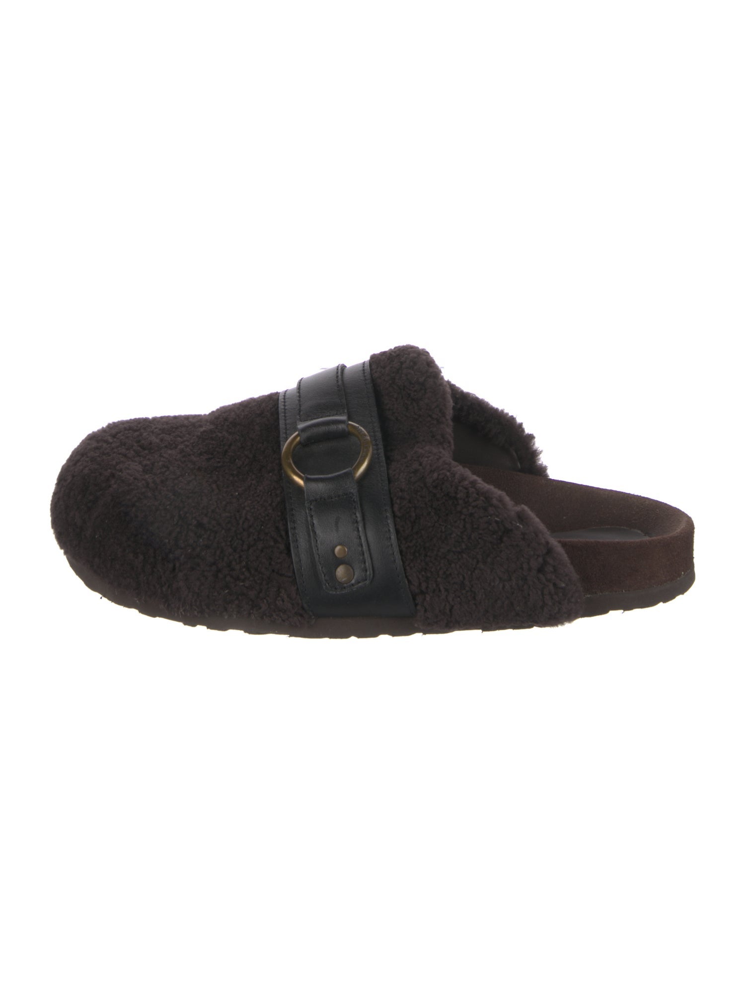 See by Chloé Shearling Mules