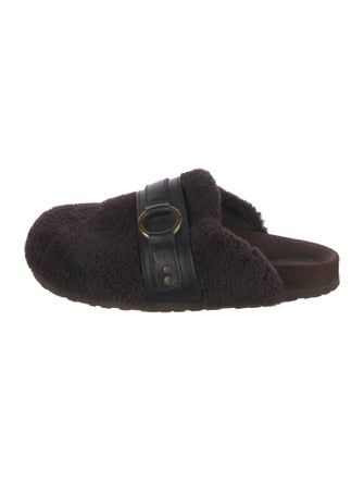 See by Chloé Shearling Mules