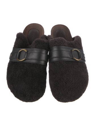 See by Chloé Shearling Mules