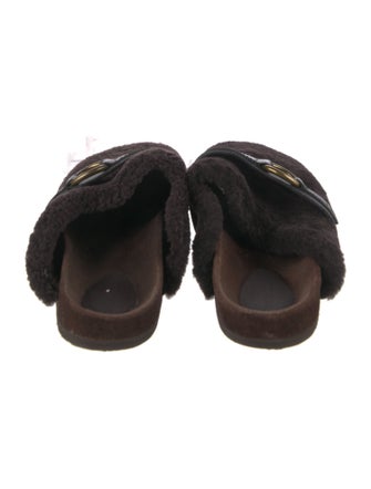 See by Chloé Shearling Mules