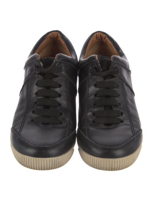 See by Chloé Leather Wedge Sneakers