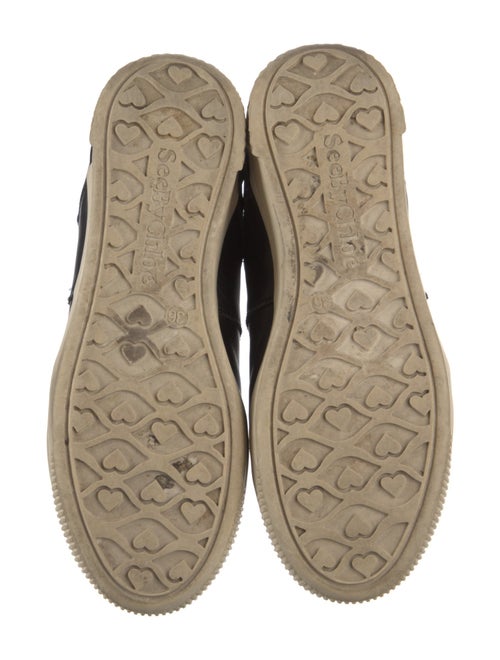 See by Chloé Leather Wedge Sneakers