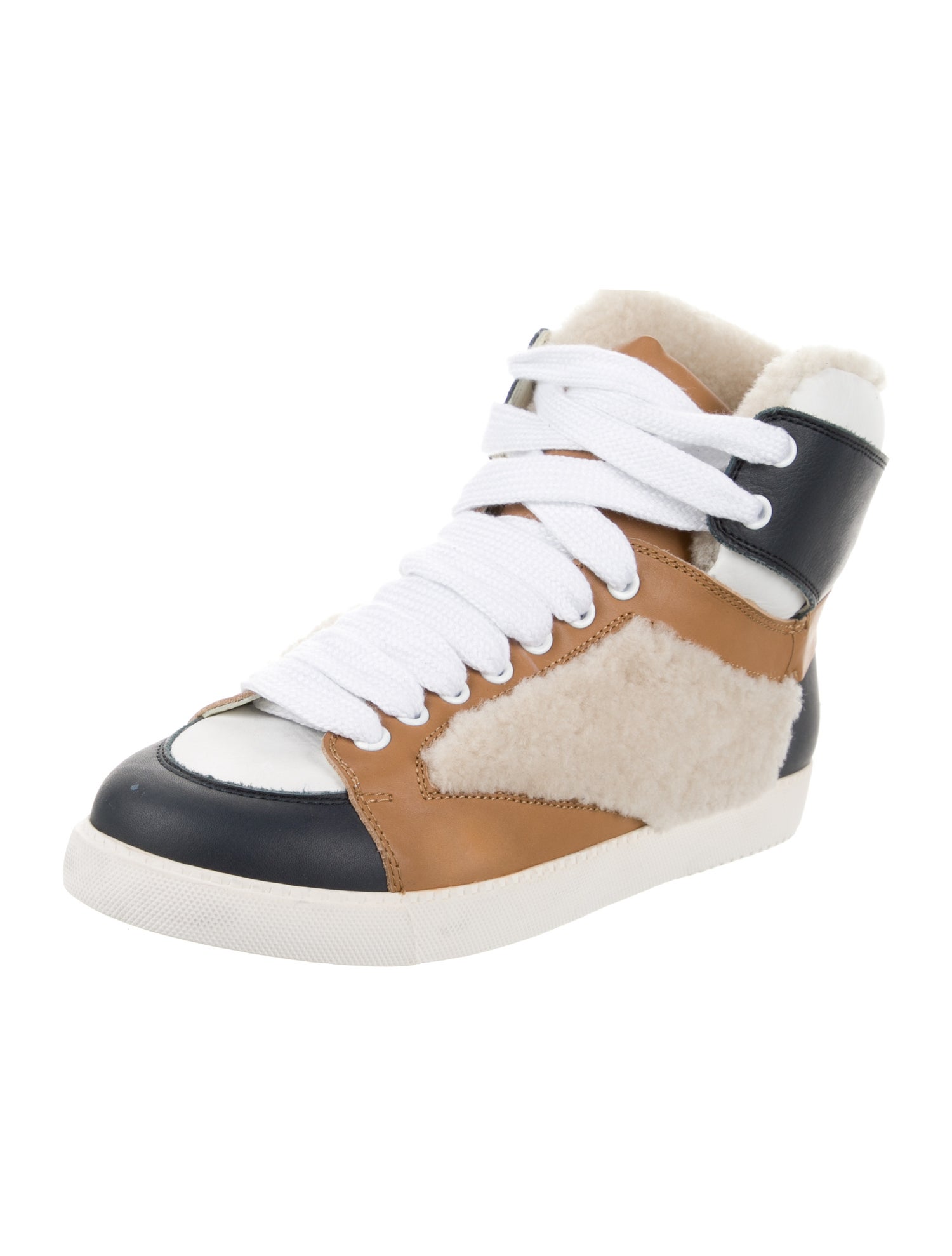 See by Chloé Leather Sneakers