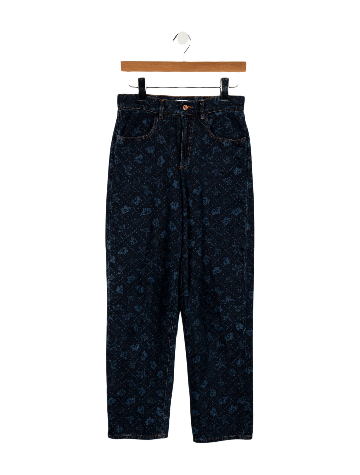 See by Chloé High-Rise Straight Leg Jeans