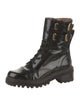 See by Chloé Leather Combat Boots