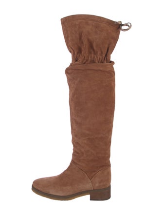 See by Chloé Suede Riding Boots