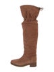See by Chloé Suede Riding Boots