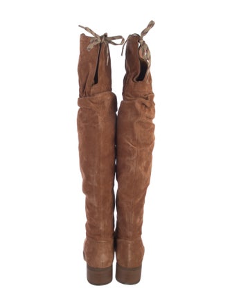 See by Chloé Suede Riding Boots