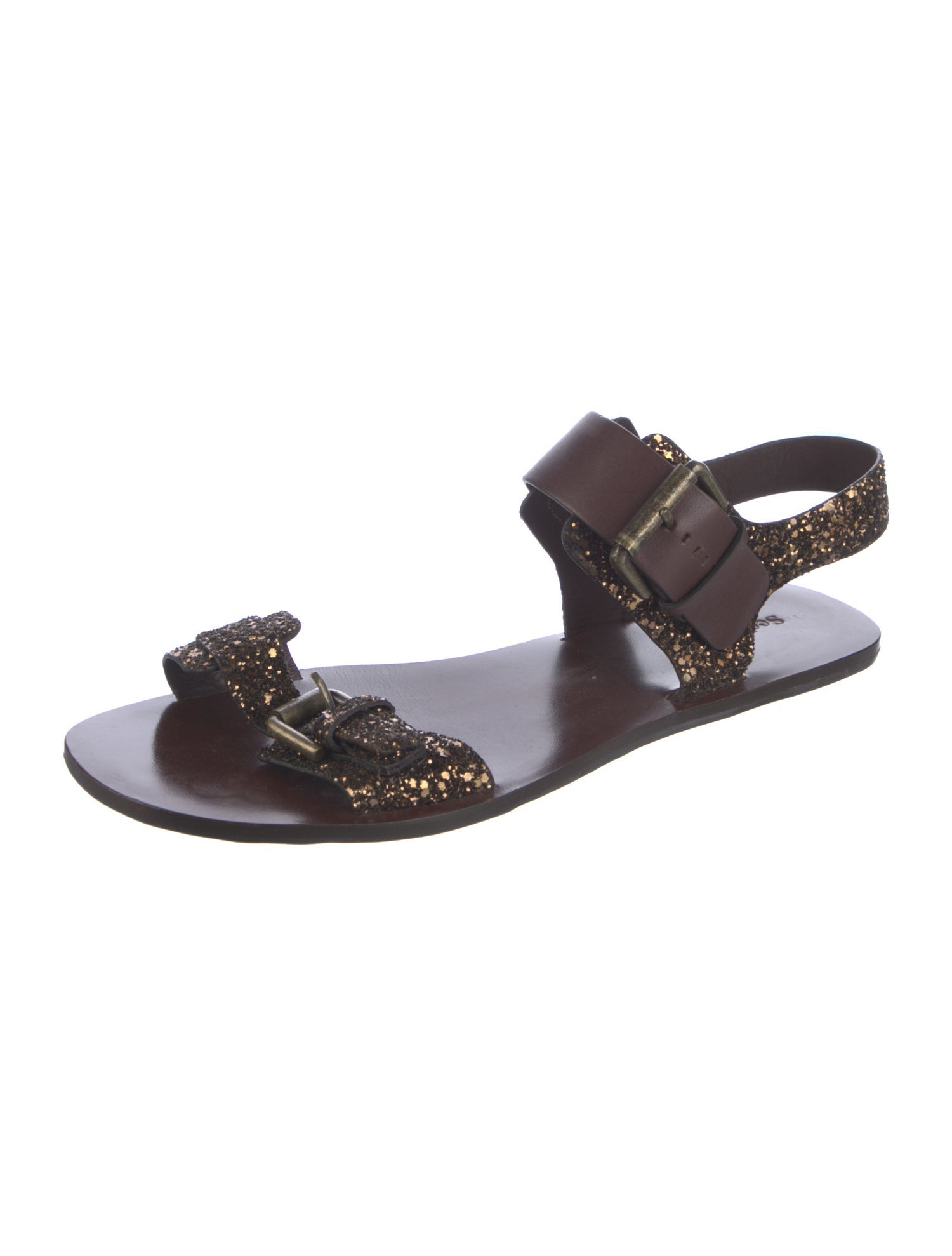See by Chloé Vintage Leather Slingback Sandals