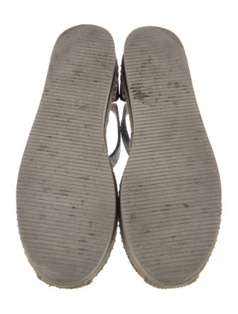 See by Chloé Leather Whipstitch Trim D'Orsay Flats