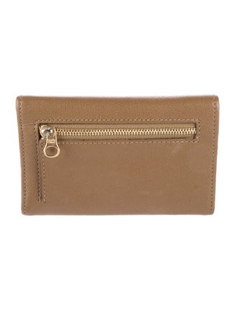 See by Chloé Leather Printed Compact Wallet