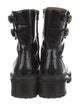 See by Chloé Patent Leather Combat Boots