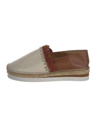 See by Chloé Leather Espadrilles
