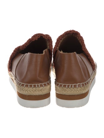 See by Chloé Leather Espadrilles