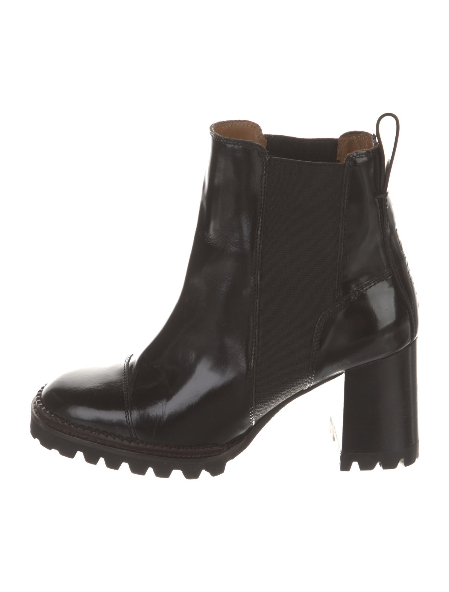 See by Chloé Leather Chelsea Boots