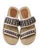 See by Chloé Printed Crystal Embellishments Espadrilles