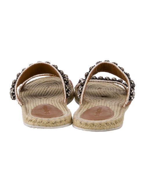 See by Chloé Printed Crystal Embellishments Espadrilles