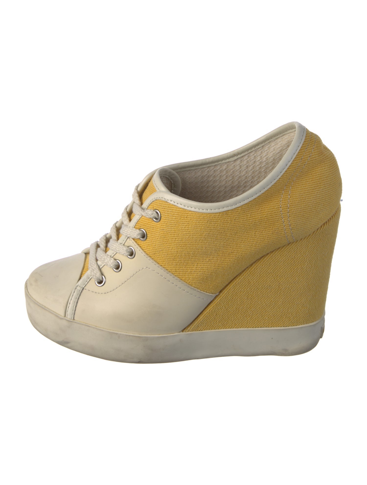 See by Chloé Suede Colorblock Pattern Pumps