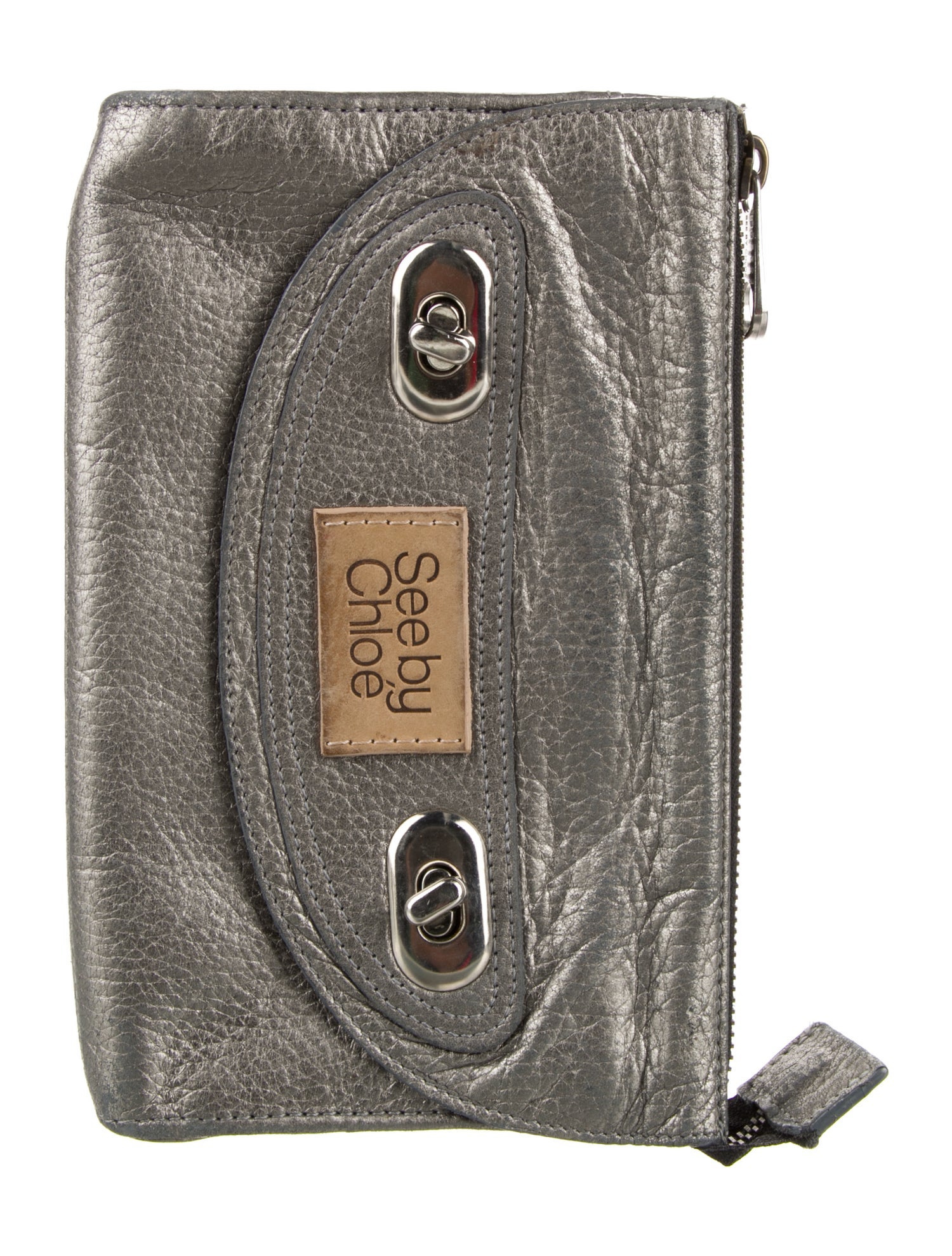 See by Chloé Leather Printed Coin Pouch