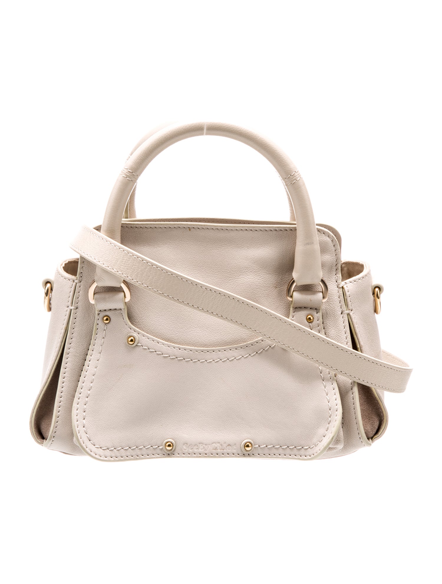 See by Chloé Leather Top Handle Bag