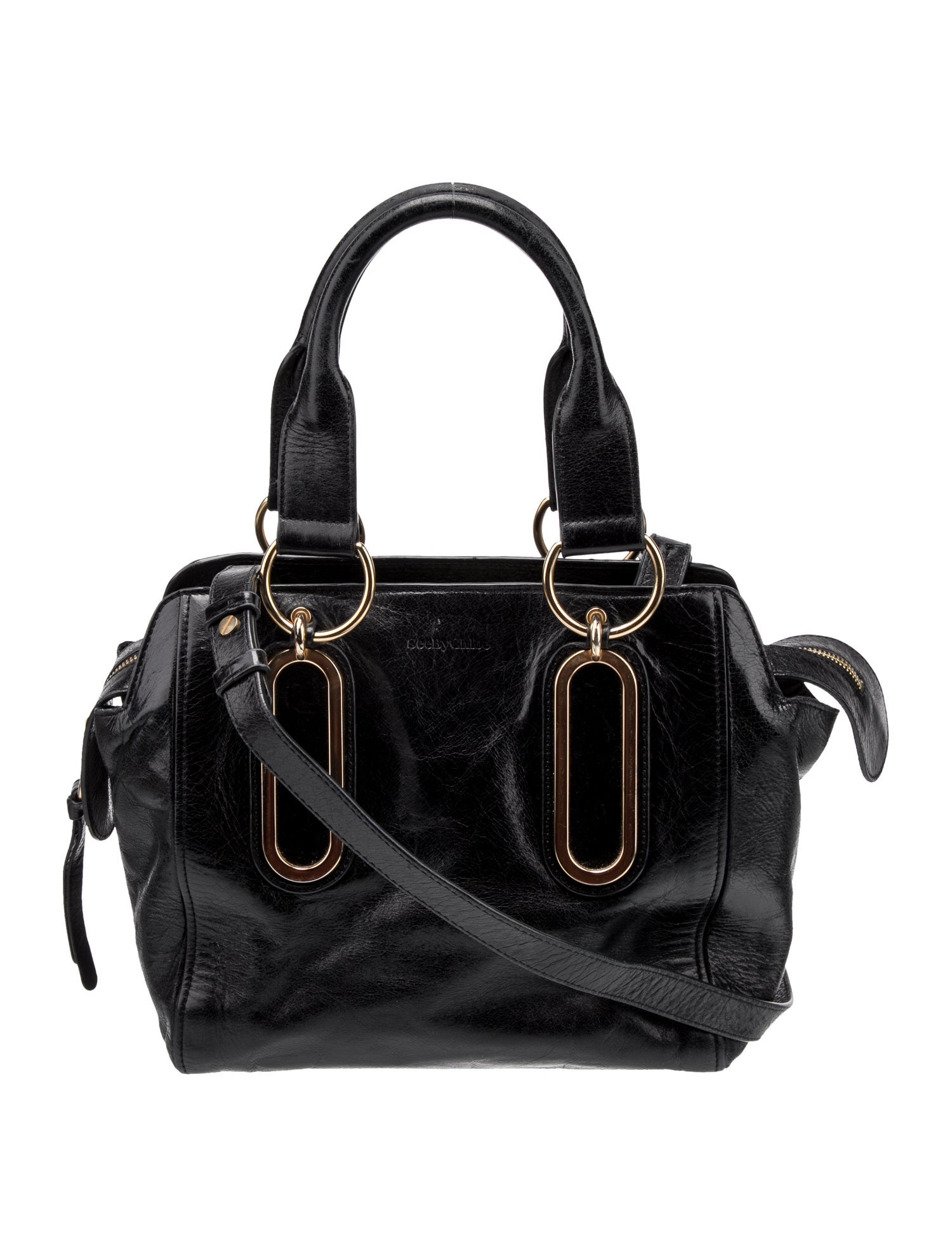 See by Chloé Leather Top Handle Bag
