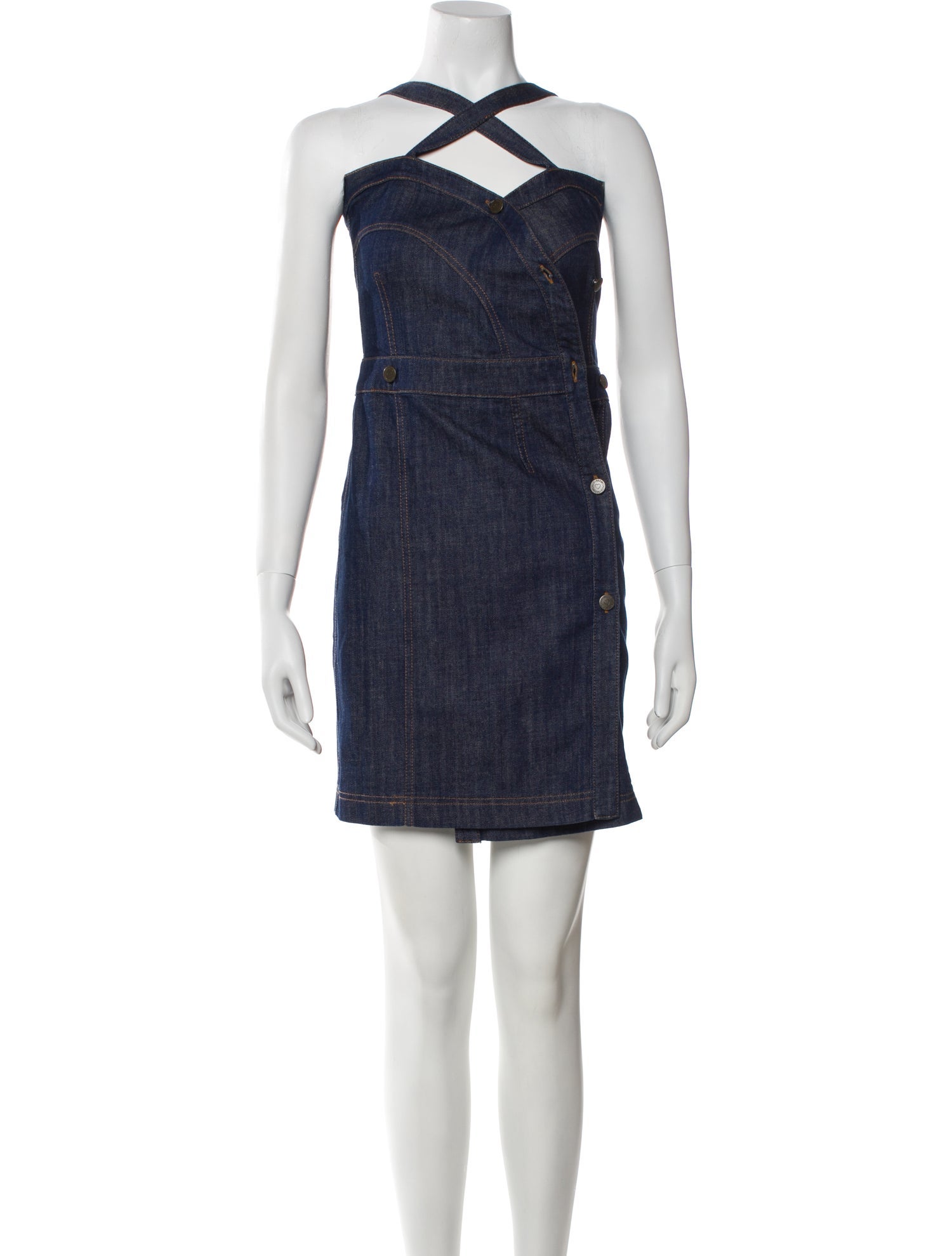 See by Chloé Halterneck Mini Dress