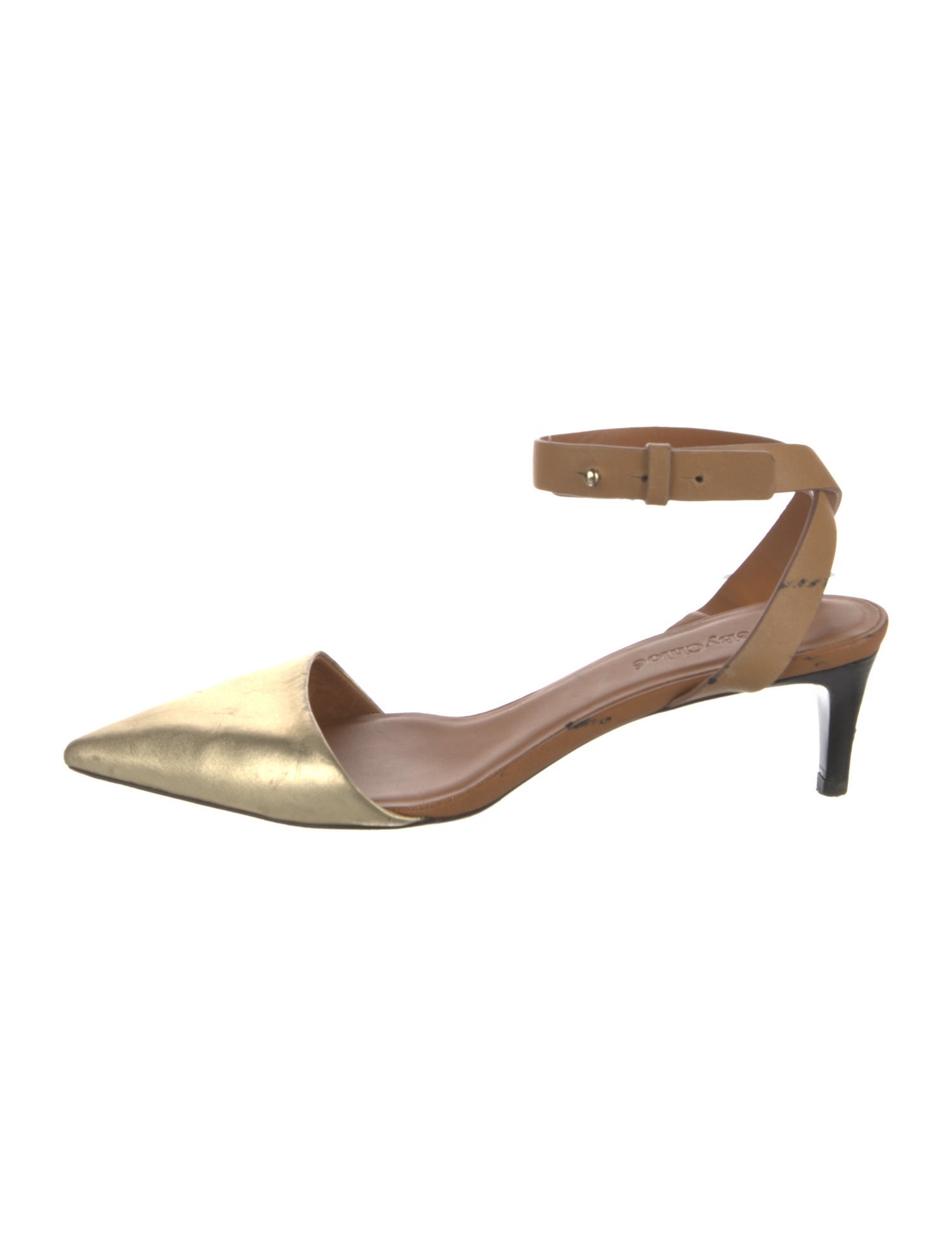See by Chloé Leather D'Orsay Pumps
