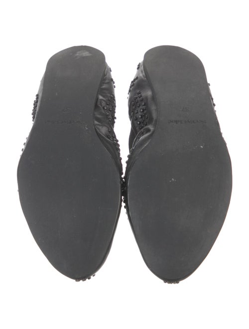 See by Chloé Leather Studded Accents Ballet Flats