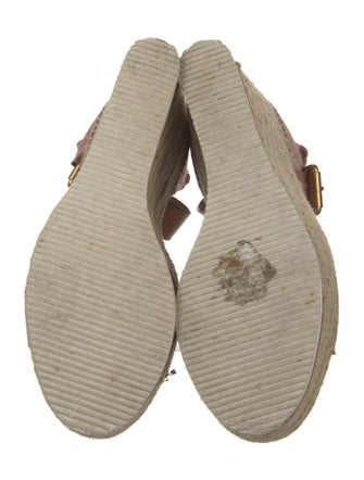See by Chloé Suede Lasercut Accents Espadrilles