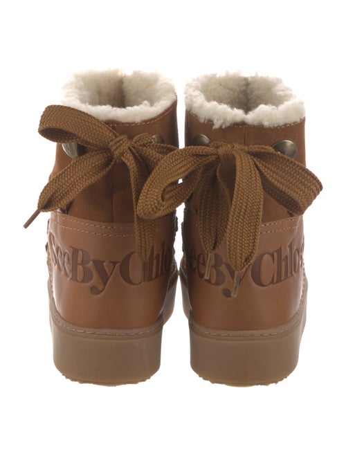 See by Chloé Suede Lace-Up Boots