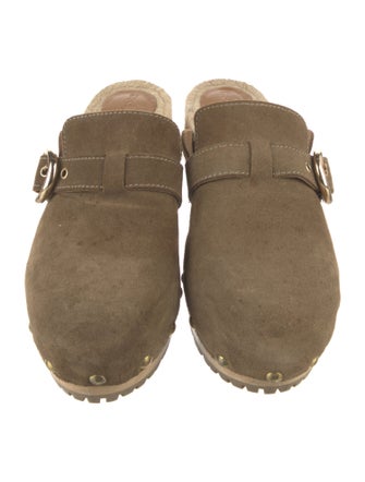 See by Chloé Suede Studded Accents Mules