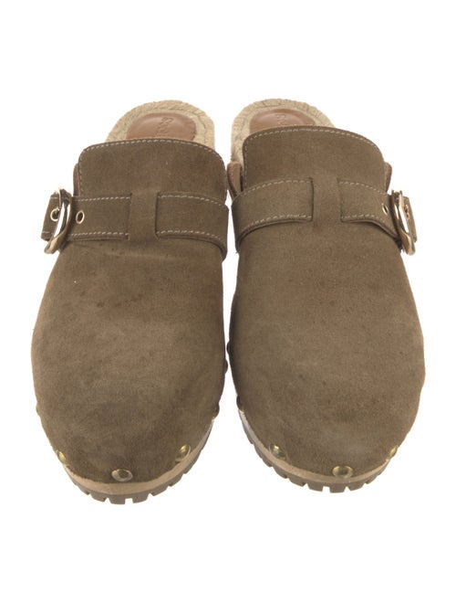 See by Chloé Suede Studded Accents Mules