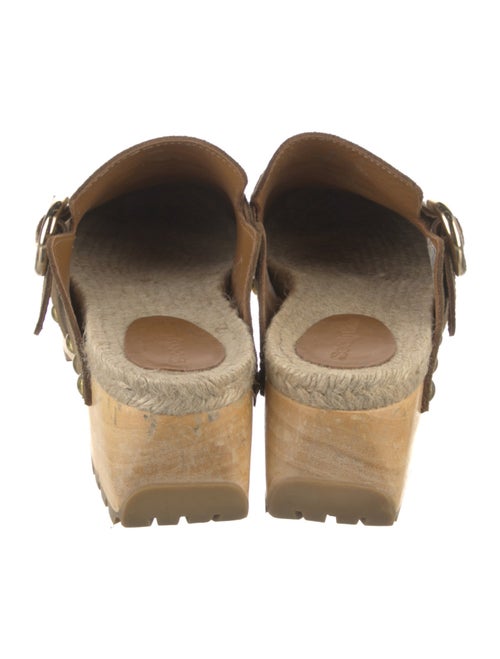 See by Chloé Suede Studded Accents Mules