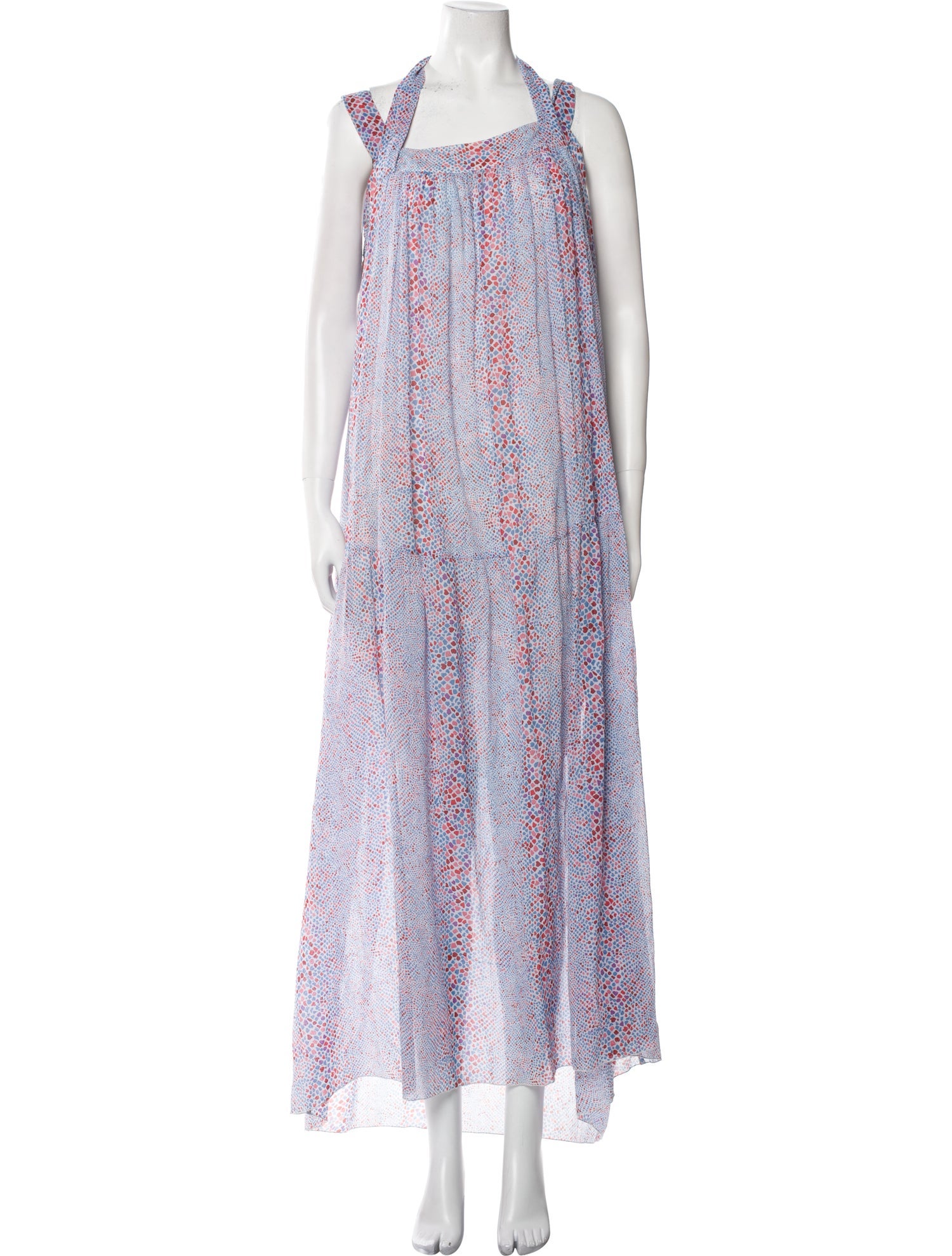 See by Chloé Floral Print Long Dress