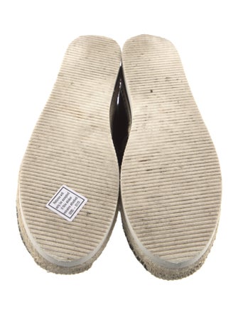 See by Chloé Suede Faux Fur Trim Espadrilles