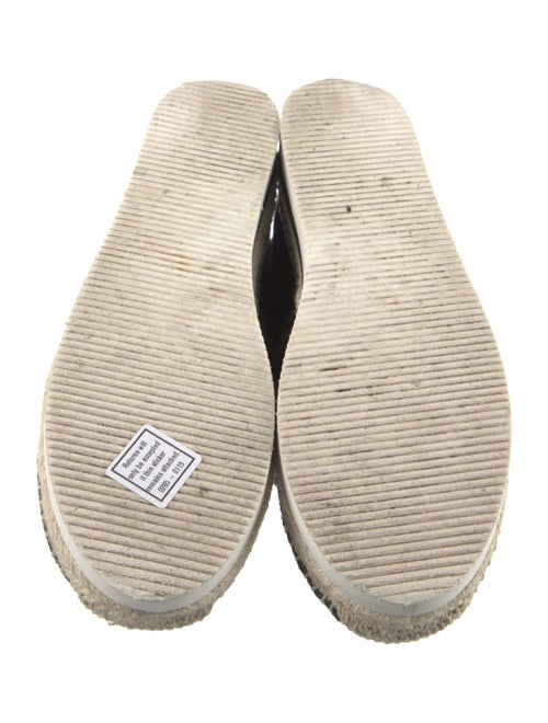 See by Chloé Suede Faux Fur Trim Espadrilles