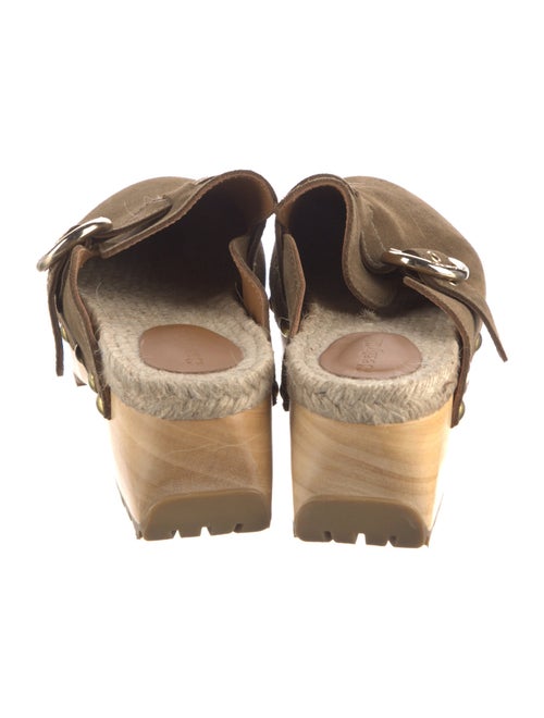 See by Chloé Suede Studded Accents Mules