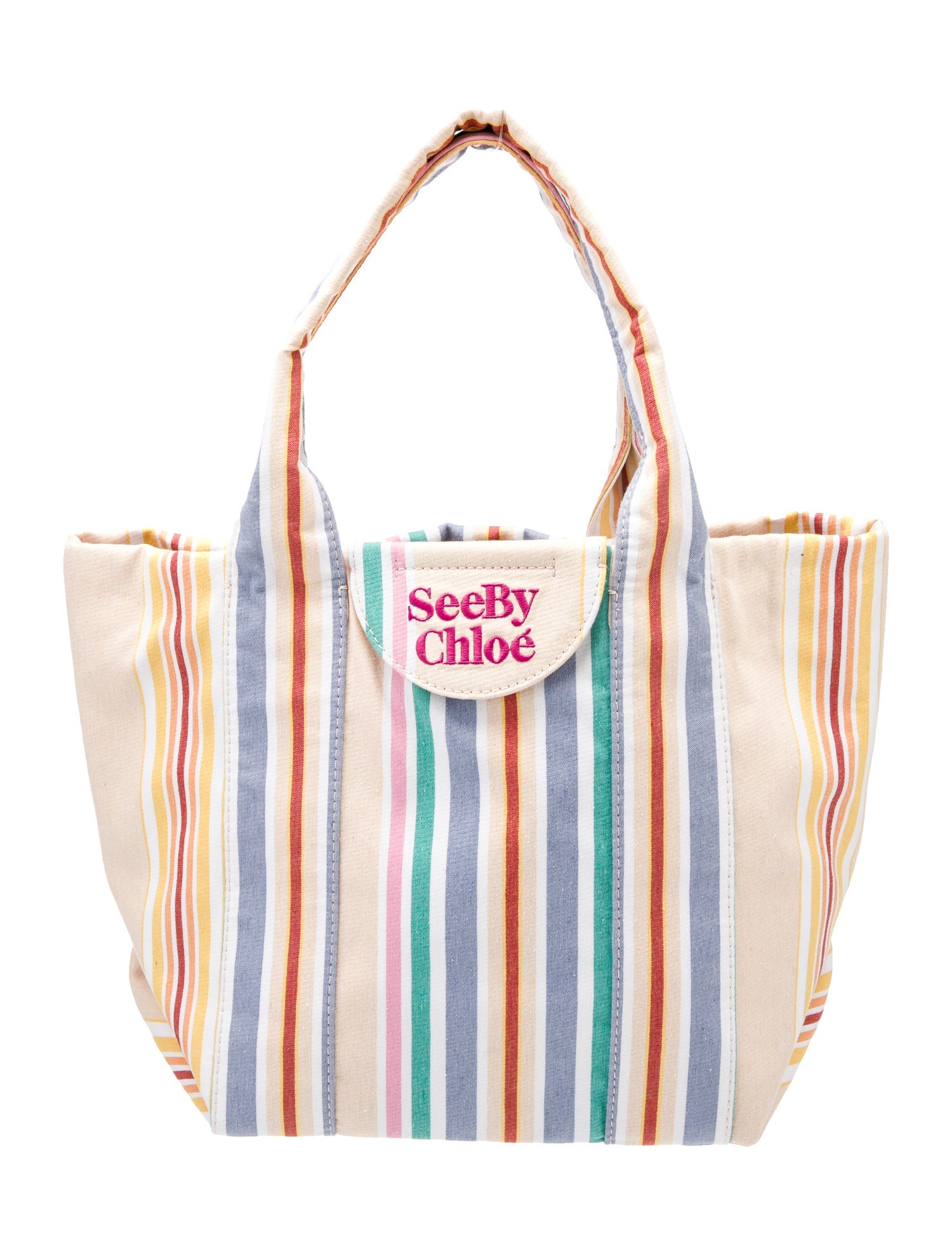 See by Chloé Canvas Top Handle Bag