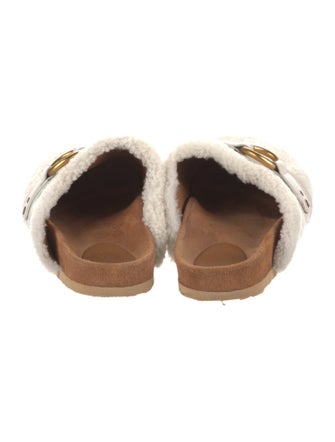 See by Chloé Shearling Mules