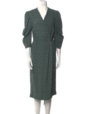 See by Chloé Printed Knee-Length Dress