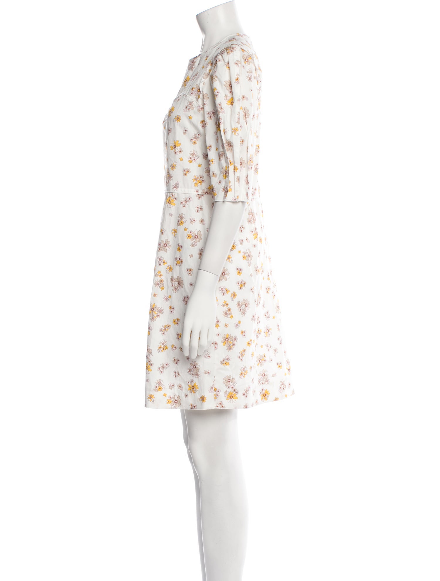 See by Chloé Floral Print Mini Dress